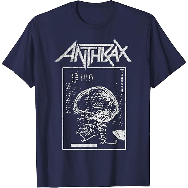 Amazon.com: Anthrax T Shirt Spreading The Disease Vignette Logo